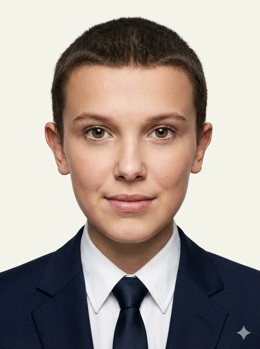 Ultra realistic id photo — After