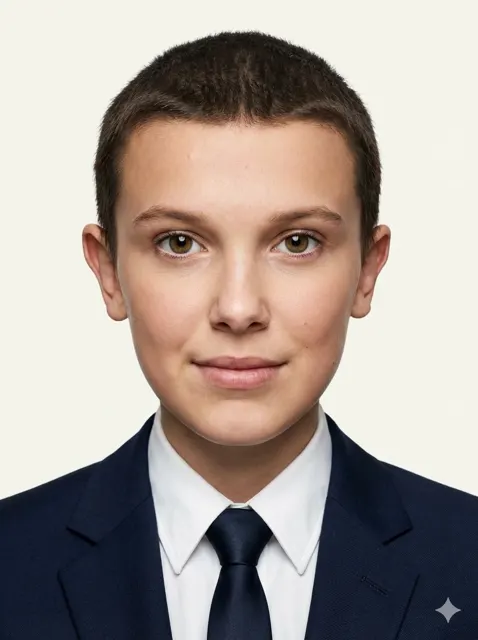 Ultra realistic id photo