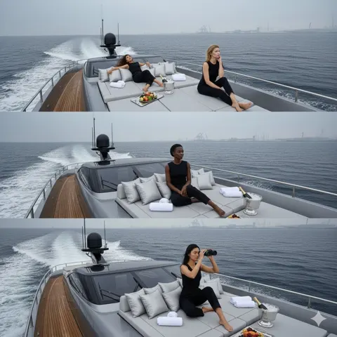 8k ana de armas luxury yacht vacation