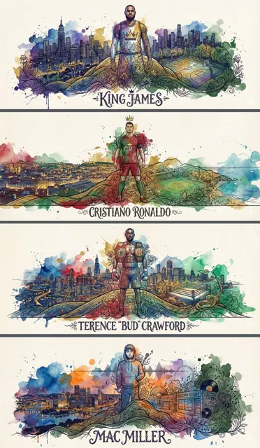 Intricate lineart personality key visual