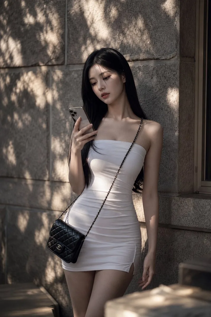 Korean idols campus style emotional portrait — Sonra