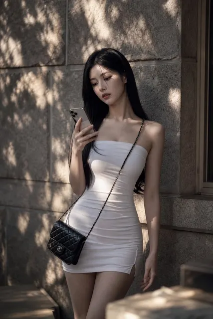 Korean idols campus style emotional portrait
