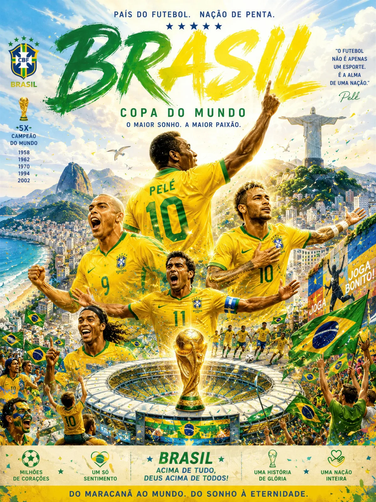 Cinematic national sports poster generator — After