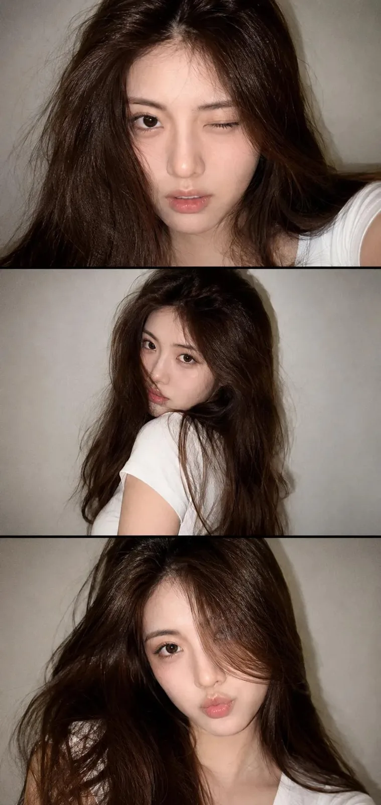 Vertical collage yzk retro foxy makeup — After