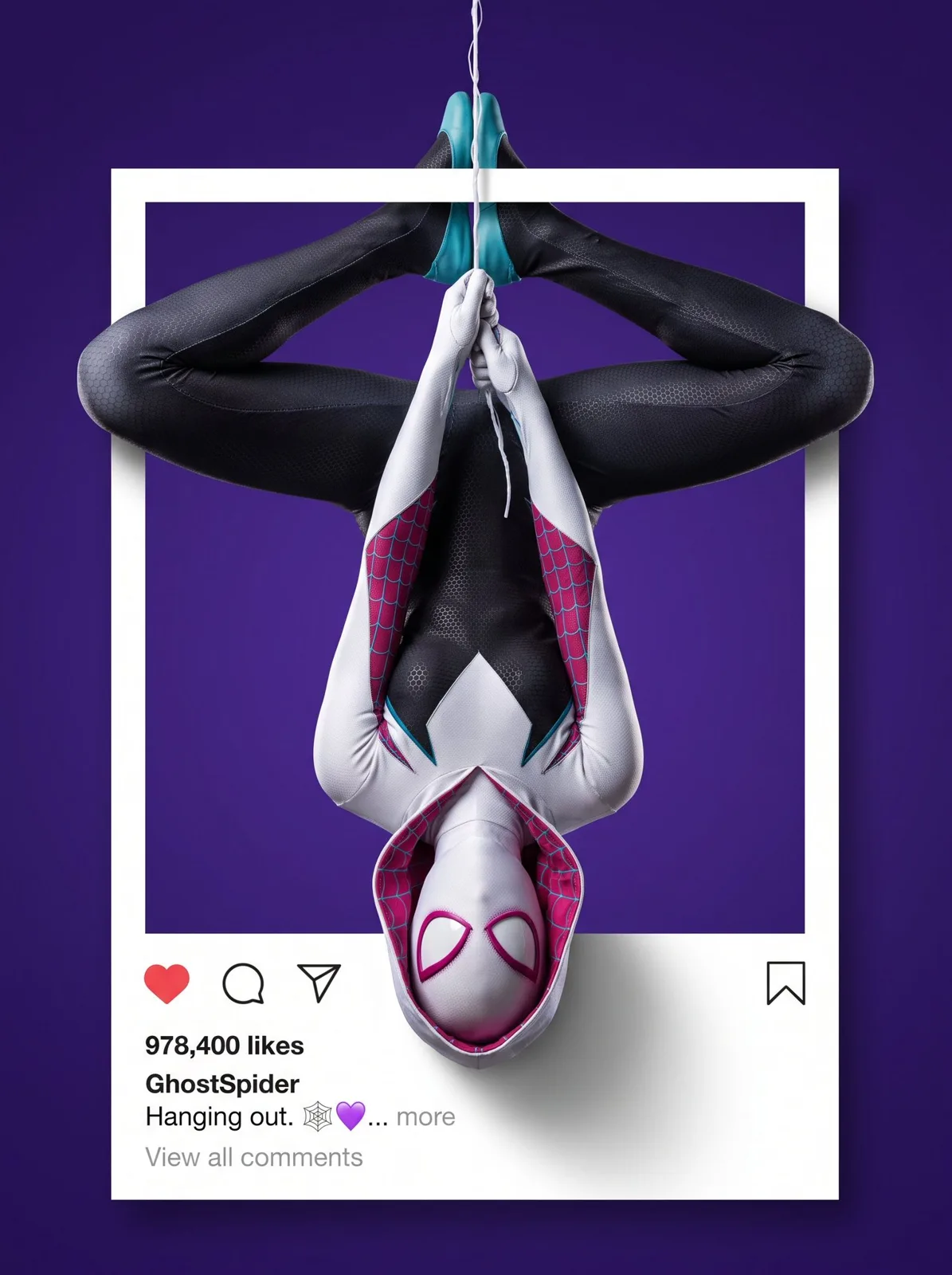 3d pop out instagram fashion portrait — Sonra