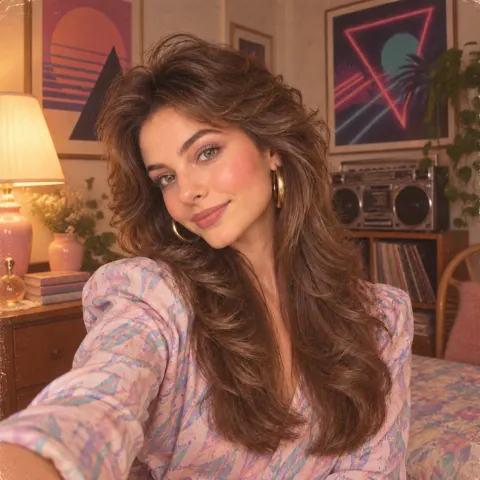 What would ı have looked like in the "80's Prompt