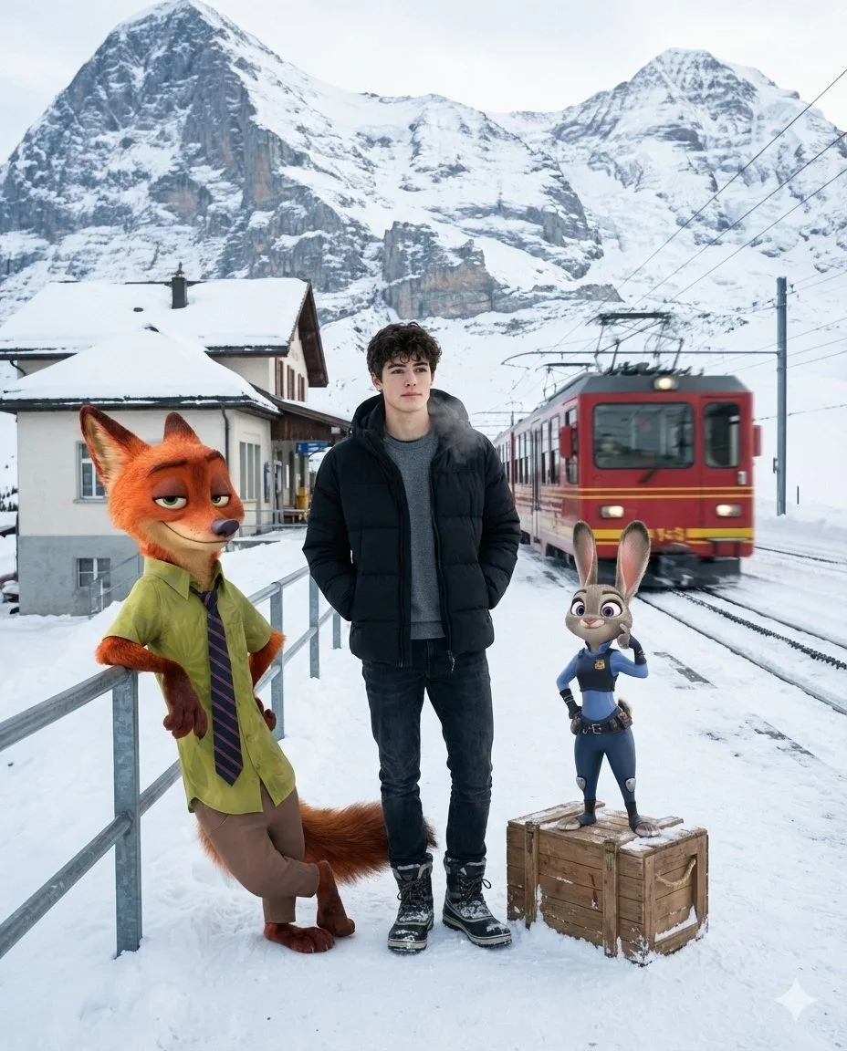 Zootopia real human alps journey — Sonra