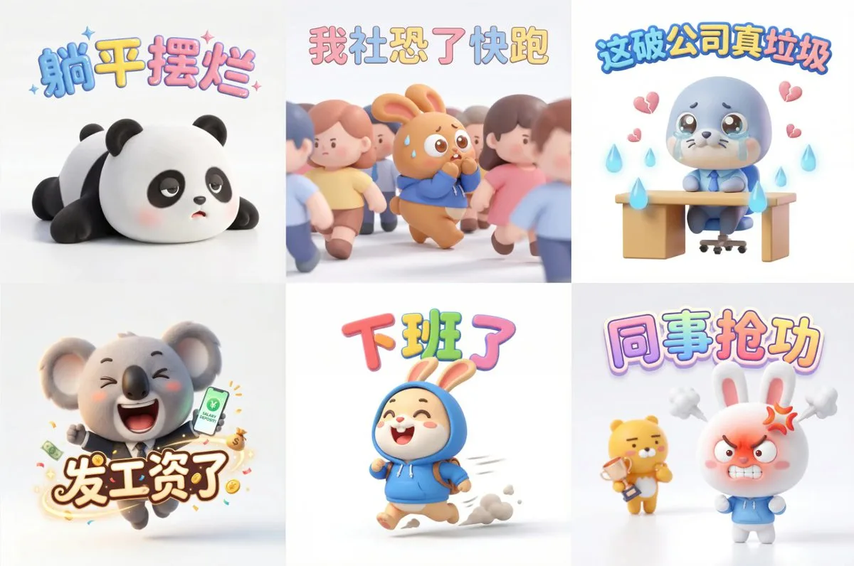 3D表情包 — Sonra