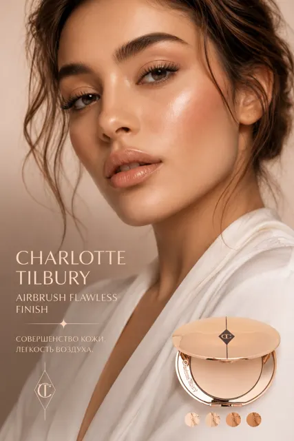 Ultra premium beauty fashion advertising poster