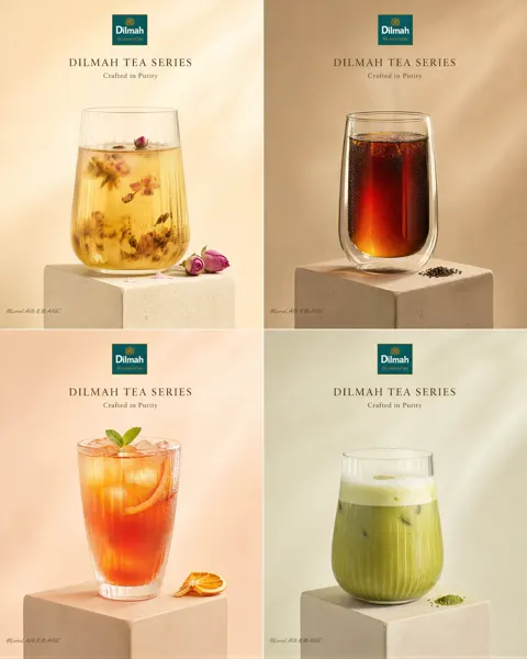Dilmah tea ultra premium 4 panel poster