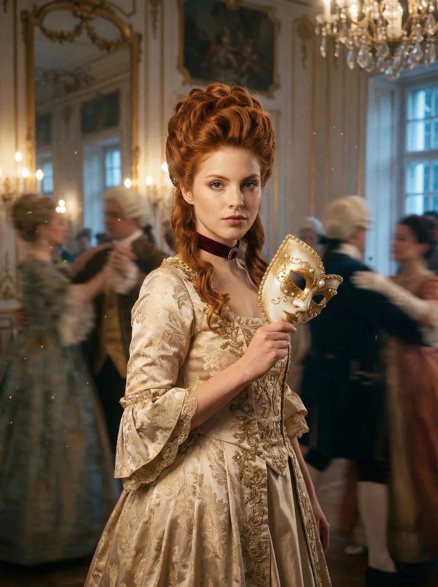 Hall of mirrors rococo feast — Sonra