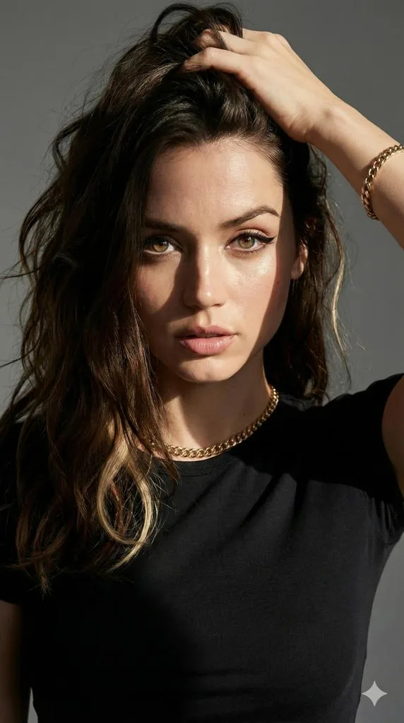 Dramatic chiaroscuro brunette fashion — Sonra
