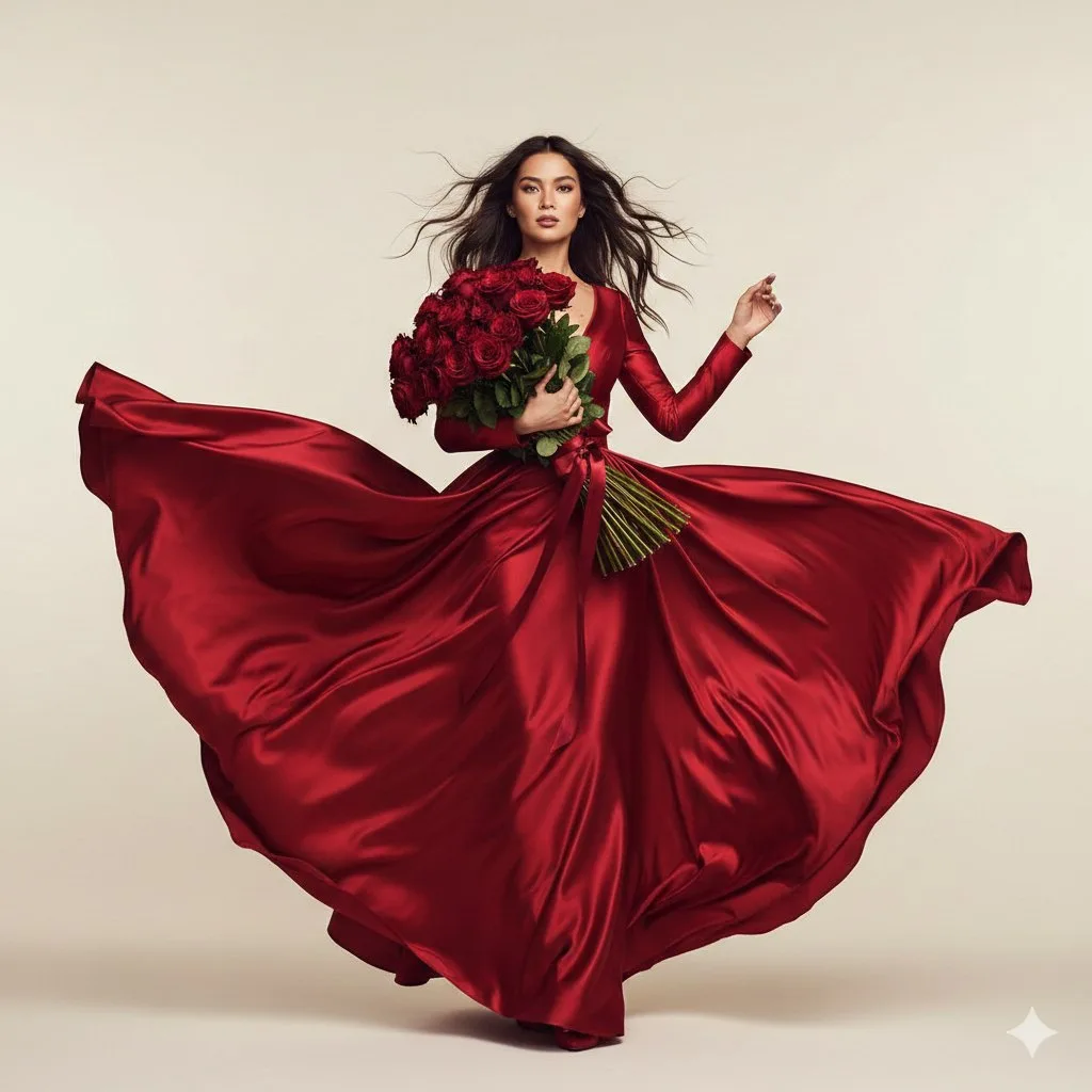 Red velvet rose perfume — After