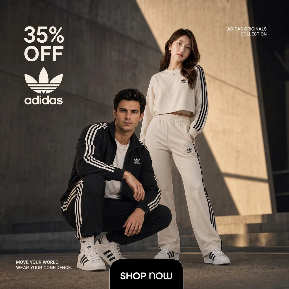 Adidas premium fashion ad — Sonra