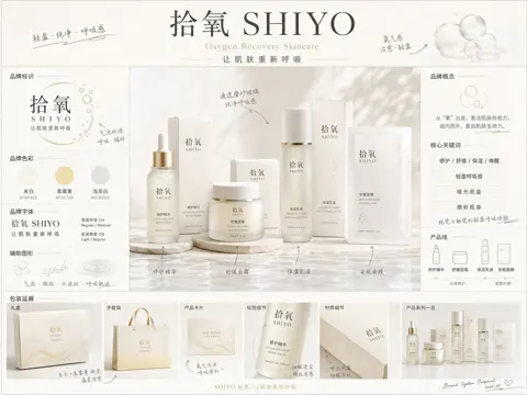 Brand concept proposal board