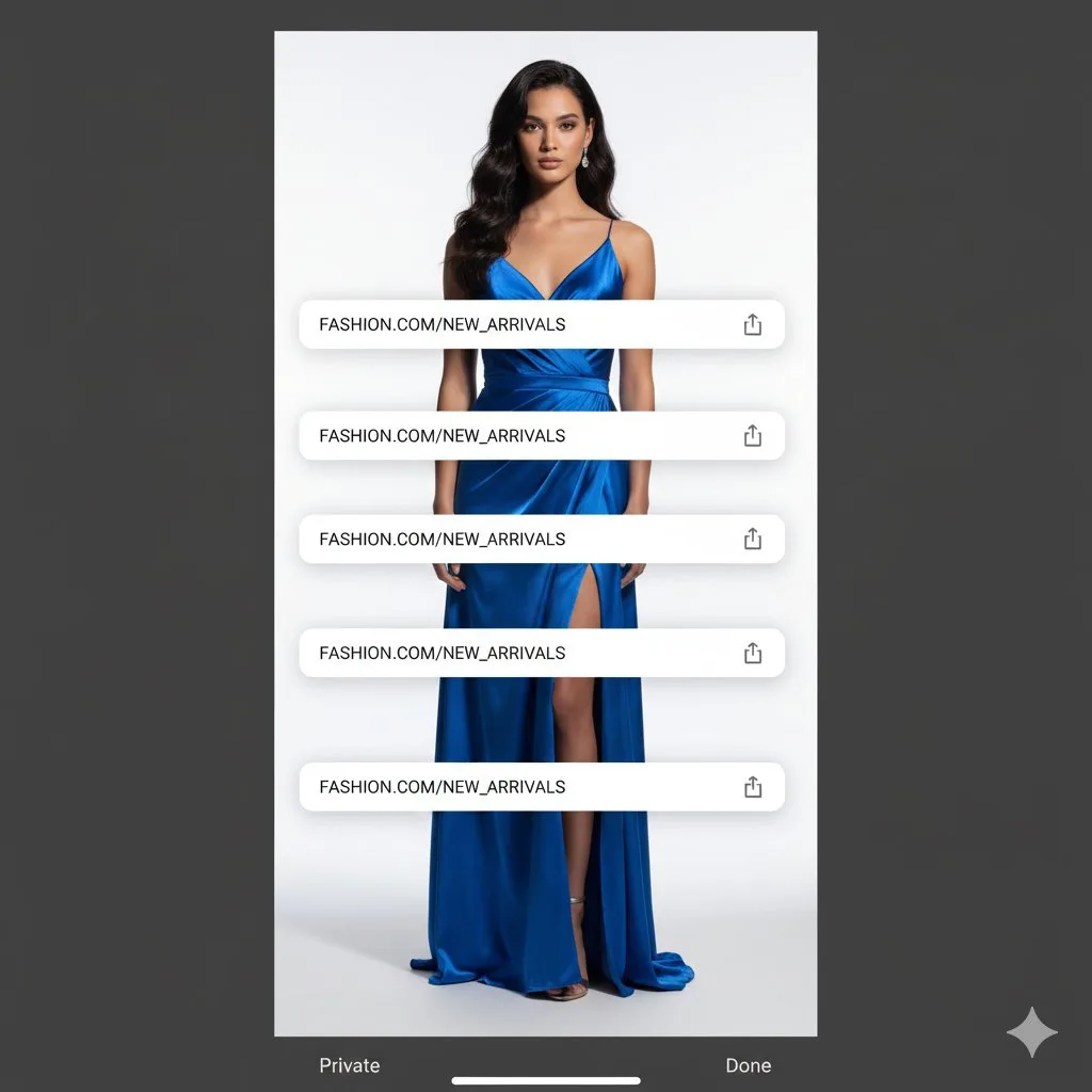 Modern social ui portrait — After