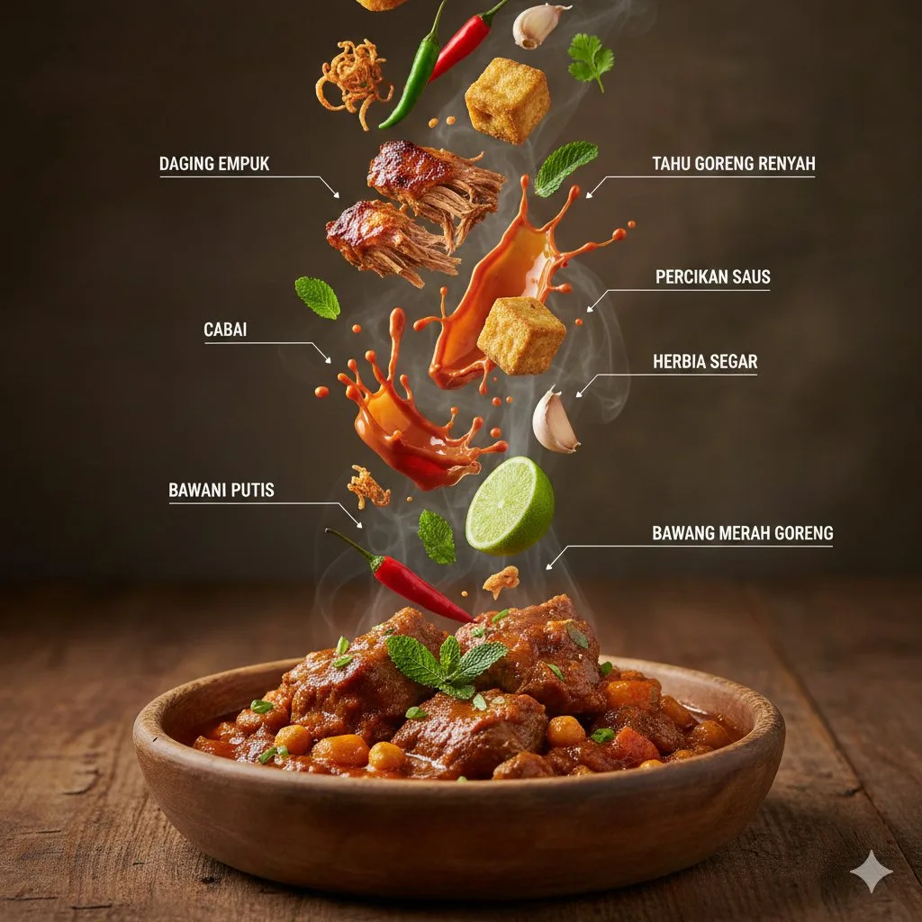 Floating arabian feast diagram — Sonra