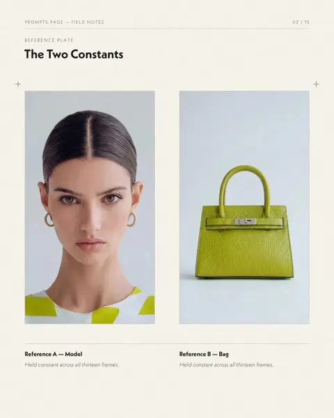 Minimalist editorial fashion chartreuse geometric jumpsuit