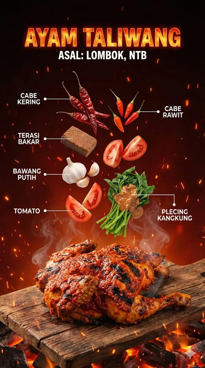Hyper realistic indonesian floating food — Sonra