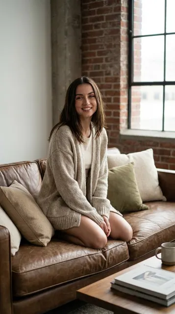 Soft loft lazy afternoon knit