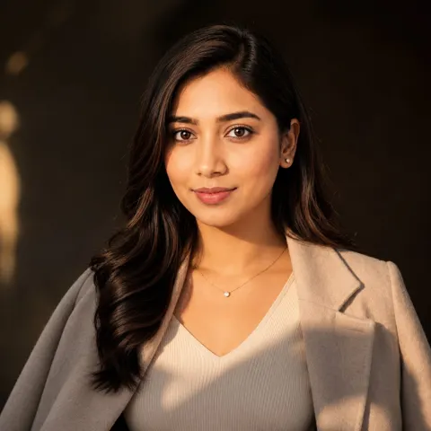 Ultra realistic east asian portrait
