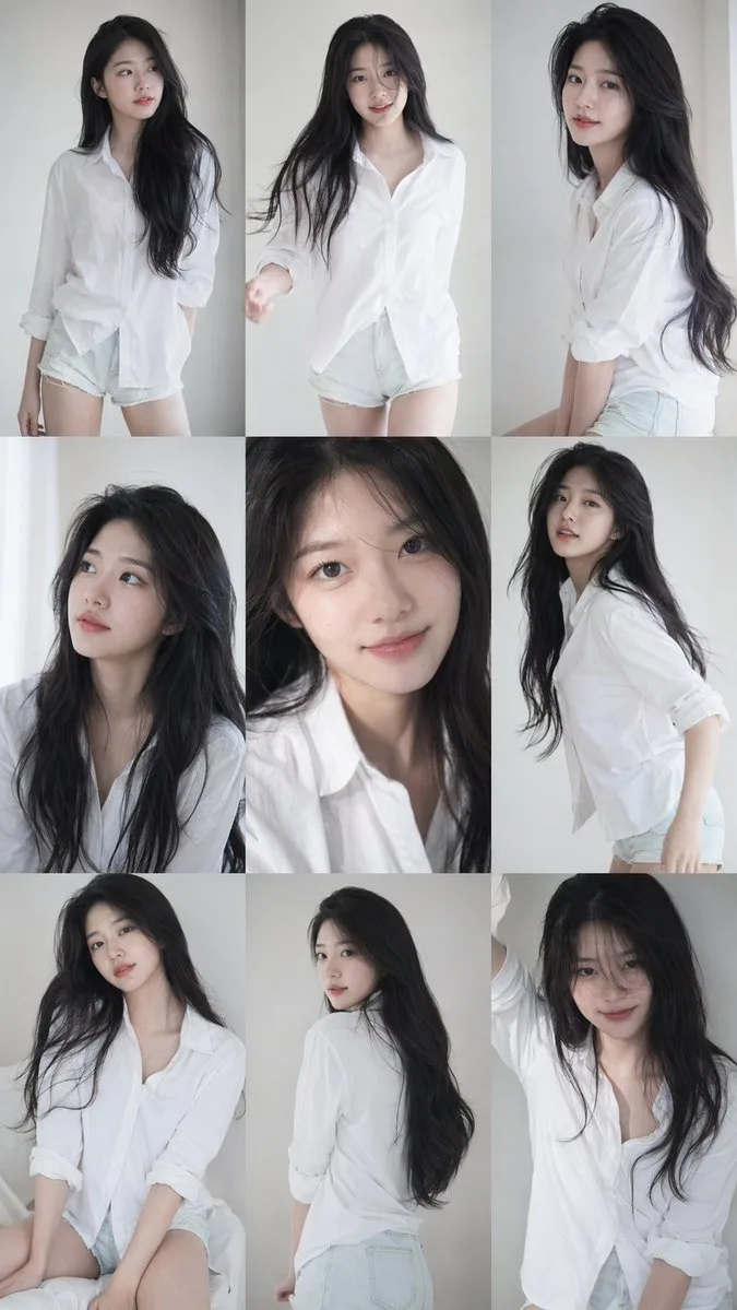 Korean idol grid photobook — Sonra