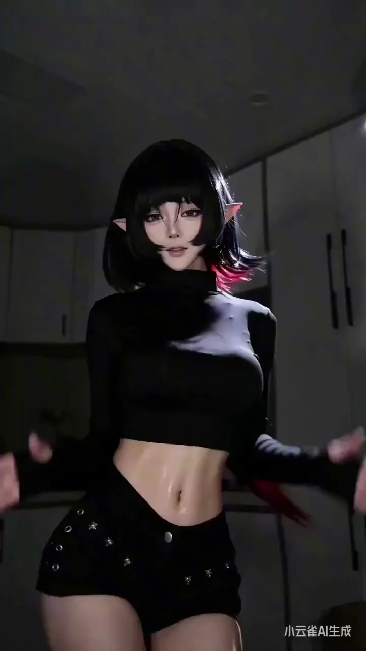 Rhythmic dance in low key lighting — Sonra