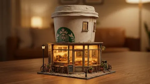 Dreamy product coffee house