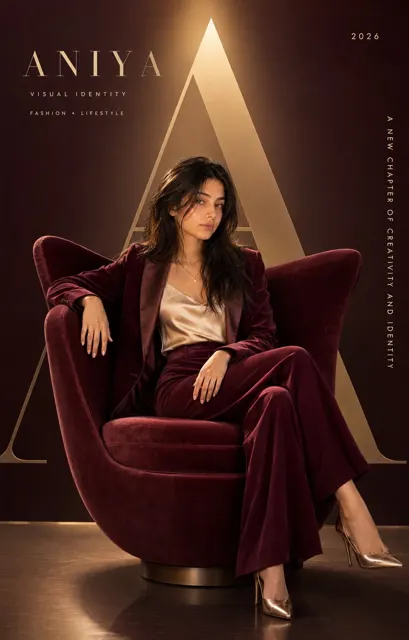 Premium hyper realistic fashion magazine cover