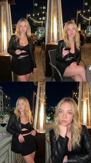 Urban night leather wine time