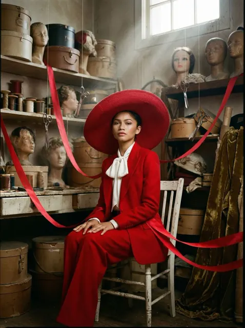 Surreal crimson workshop