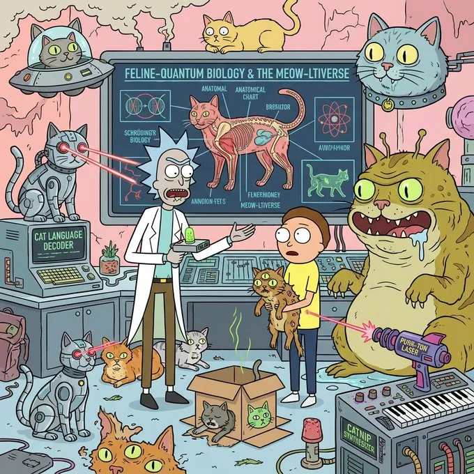 rick and morty画风卡片 — After