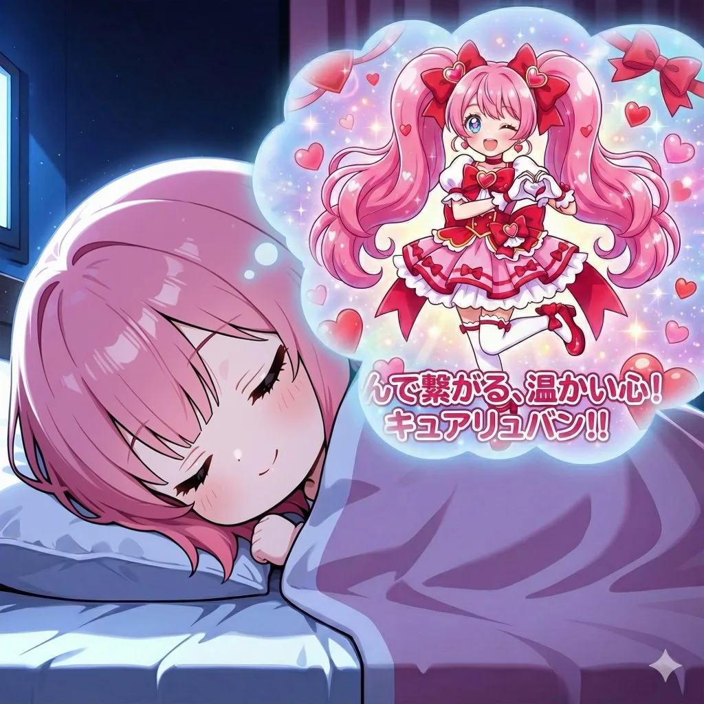 Dazzling precure transformation art — After