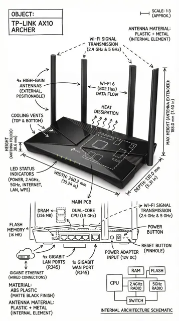 Minimal black white engineering anatomy