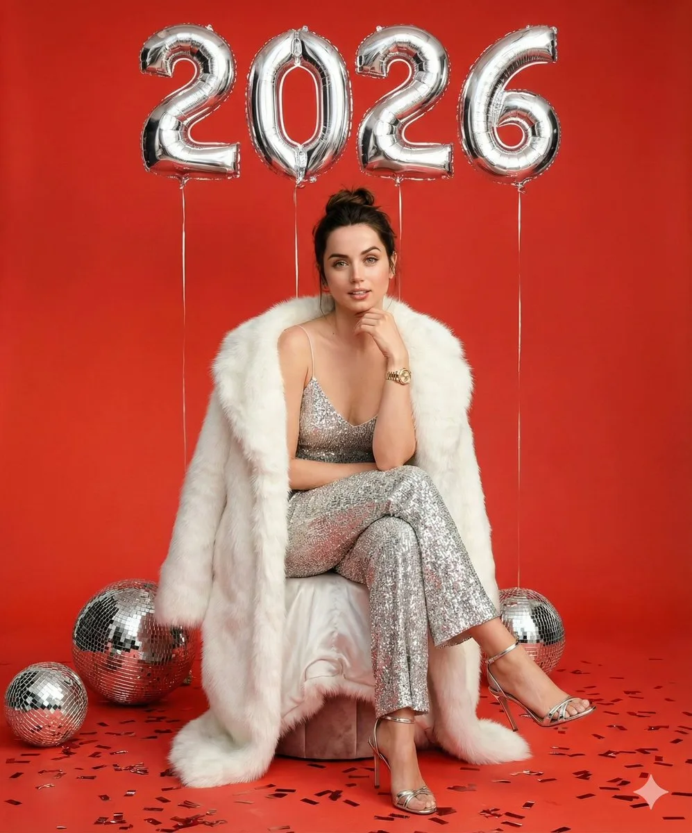 Sparkling silver 2026 new year — Sonra
