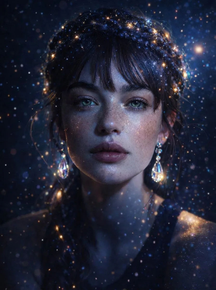 Stardust dreamy cinematic portrait — Sonra