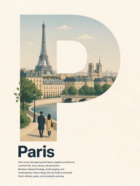 Contemporary swiss style moscow poster
