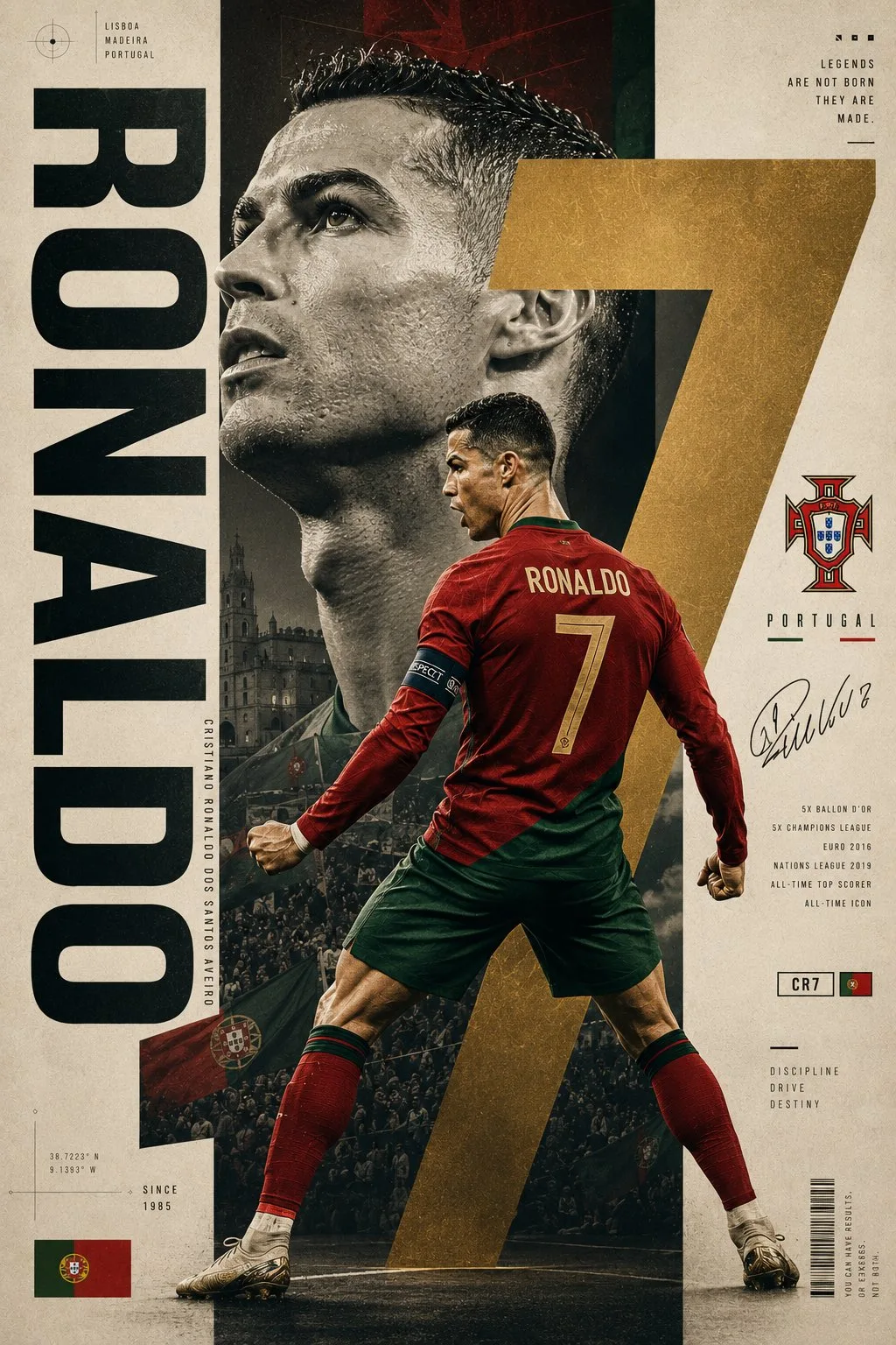Neymar jr behance sports poster design — After
