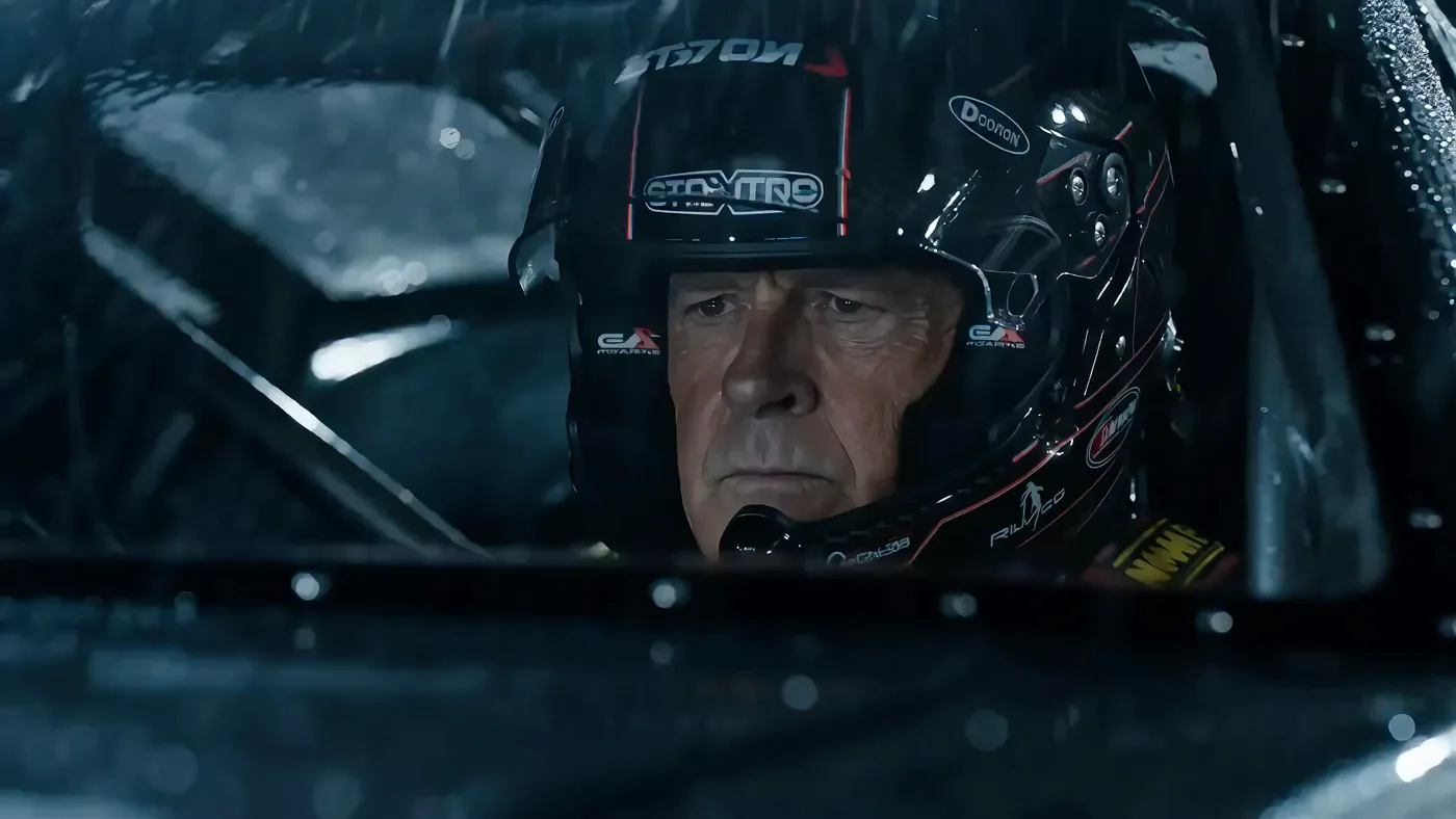 Seedance2 hollywood racing rainy duel — After