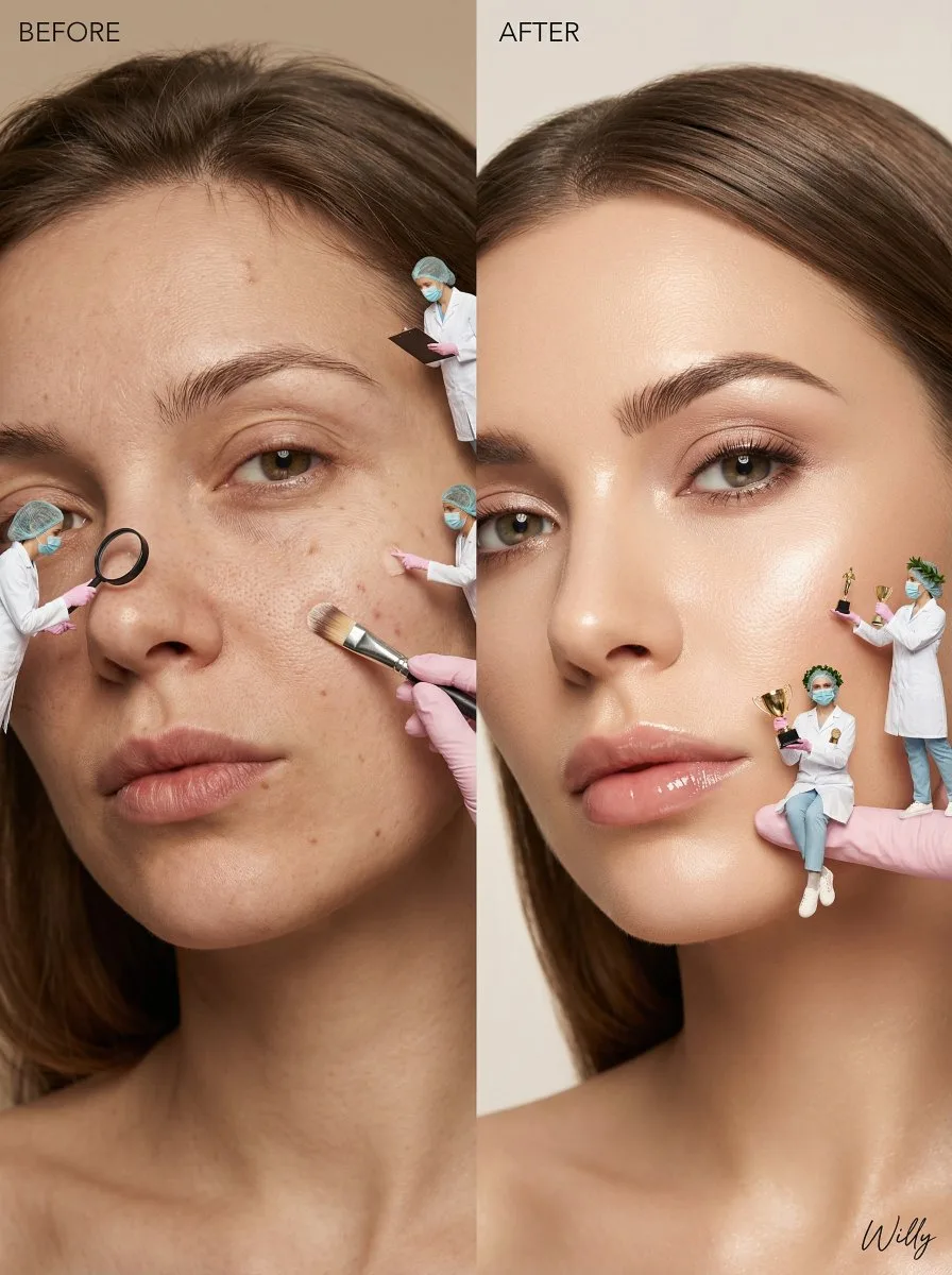 Surreal miniature flawless skin — Sonra