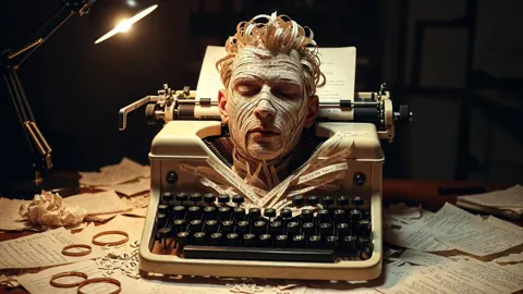 Leaping text weaving reality
