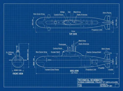 Deep blue iphone blueprint