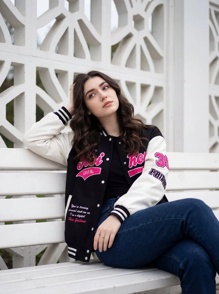 White lattice street style girl — Sonra