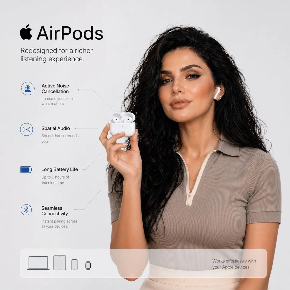 Apple airpods ad — After