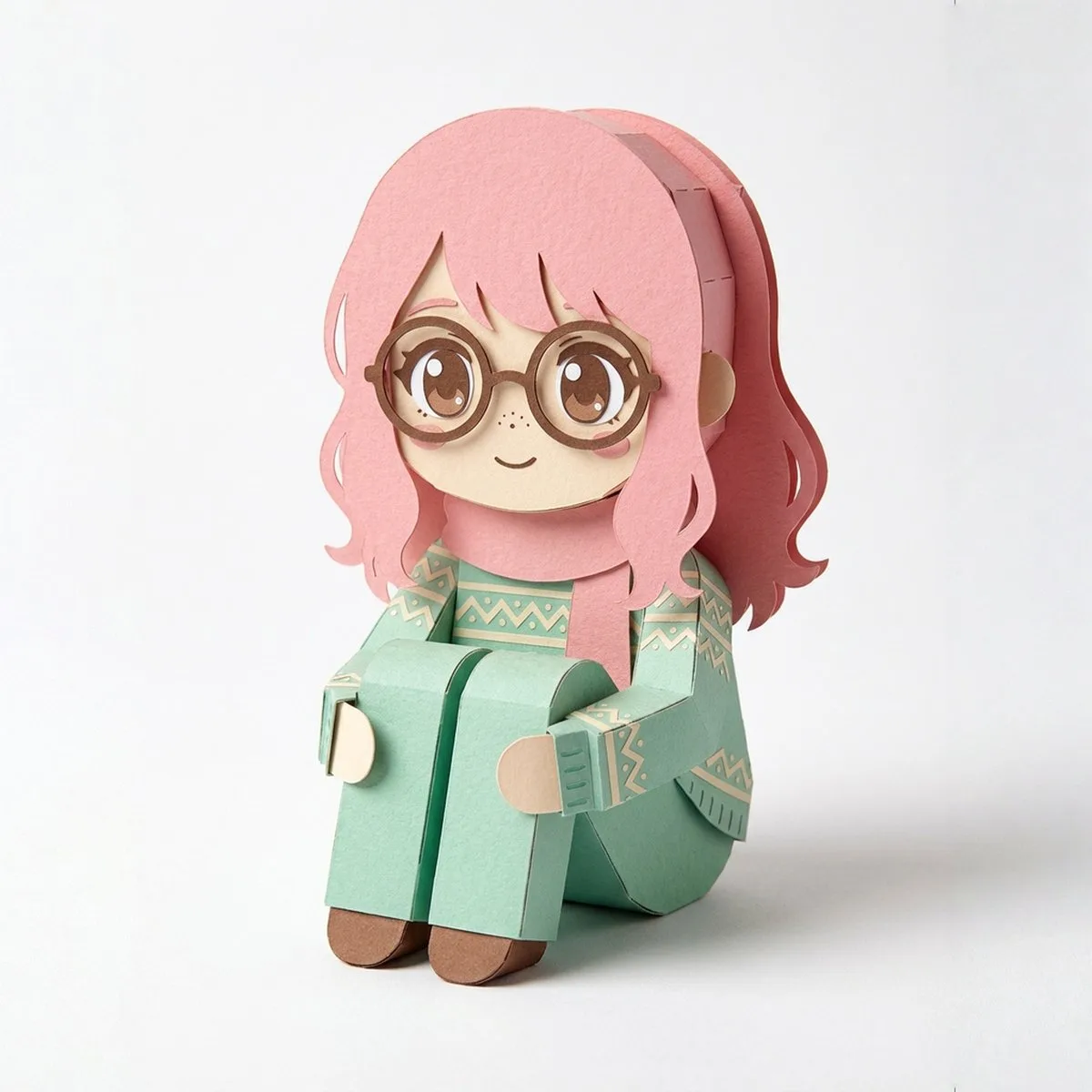 Photo to sd papercraft template — After