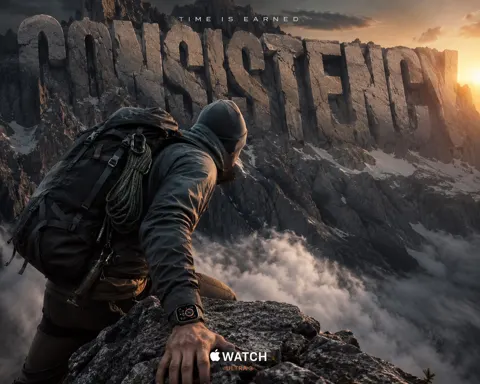 Apple watch ultra 3 consistency outdoor campaign