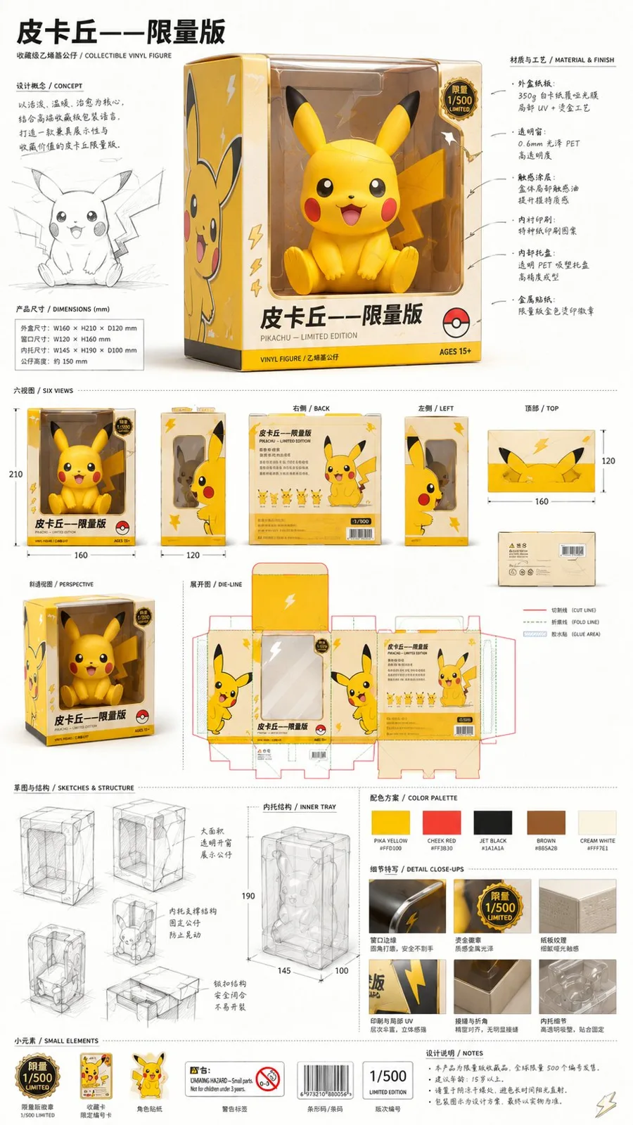 Limited edition toy packaging design concept — After