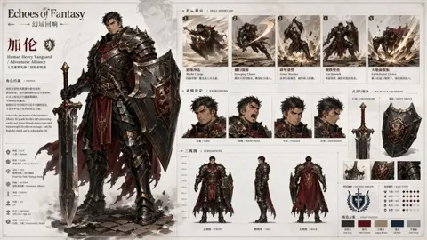 Game character setting board