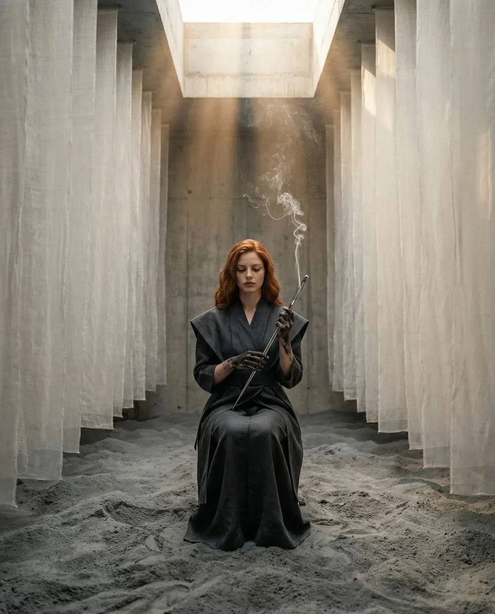 Ash chamber smoke ritual — Sonra
