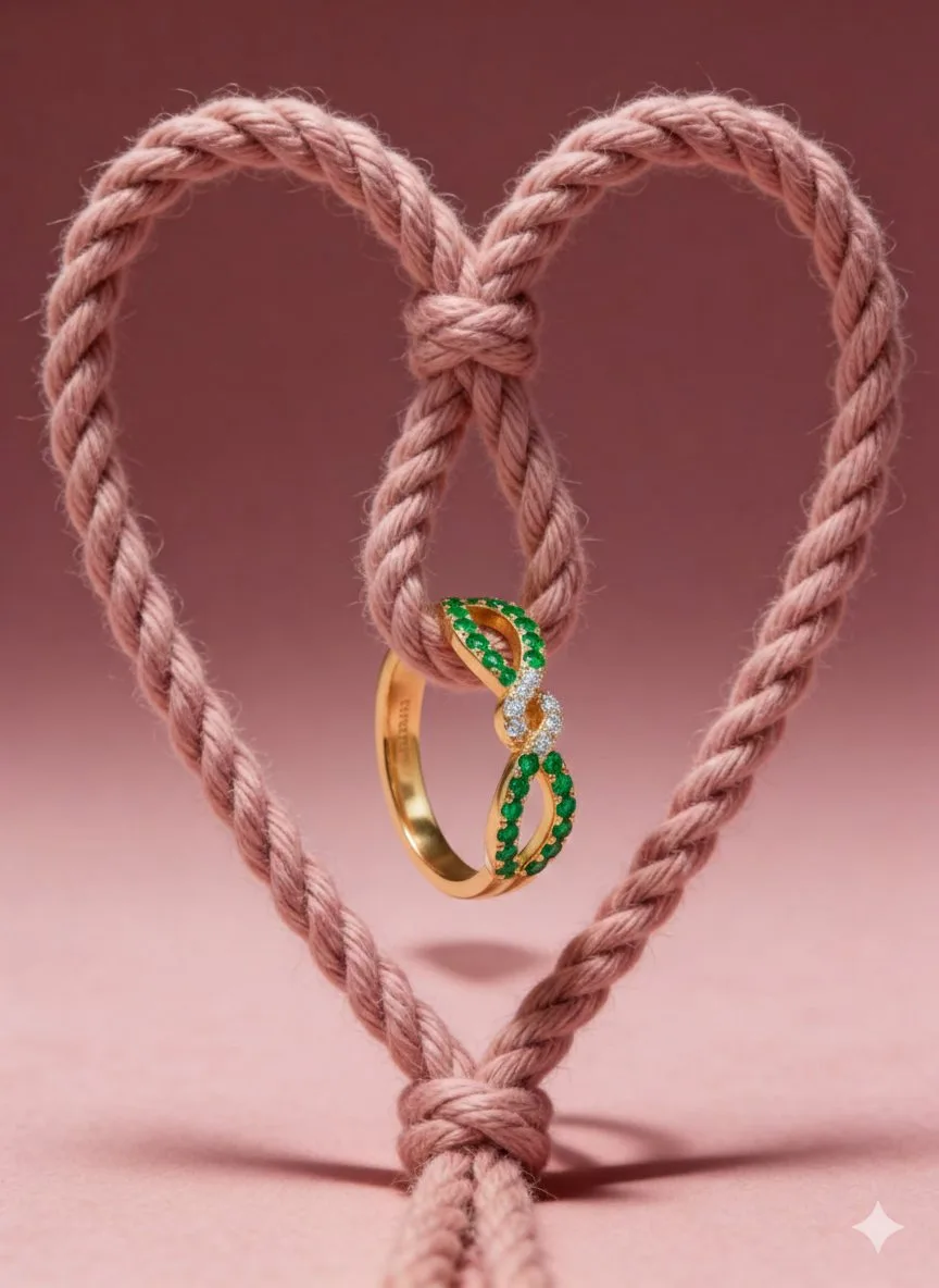 Romantic floating heart jewelry — Sonra